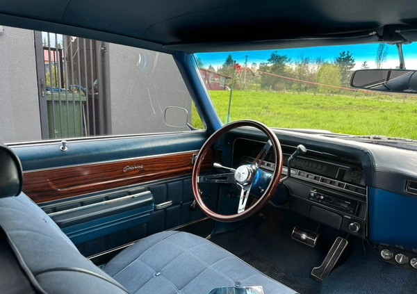 Chevrolet Caprice cena 105000 przebieg: 28000, rok produkcji 1970 z Kraków małe 56